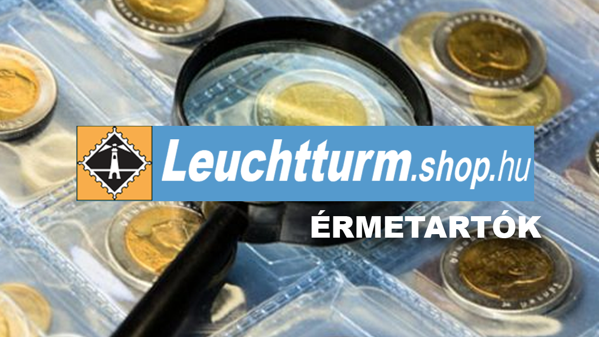 Leuchtturm érmetartó albumok, tárolók, berakólapok